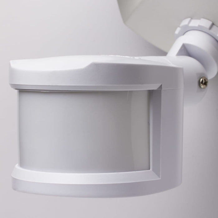 Security Lighting Nuvo 65-711 LED Security Light - Dual Head - Motion Sensor Included - White Finish - 3000K Nuvo