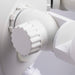 Security Lighting Nuvo 65-711 LED Security Light - Dual Head - Motion Sensor Included - White Finish - 3000K Nuvo