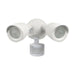 Security Lighting Nuvo 65-711 LED Security Light - Dual Head - Motion Sensor Included - White Finish - 3000K Nuvo