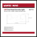 Security Lighting Nuvo 65-712 LED Security Light - Dual Head - Bronze Finish - 3000K Nuvo