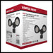 Security Lighting Nuvo 65-713 LED Security Light - Dual Head - Motion Sensor Included - Bronze Finish - 3000K Nuvo