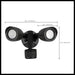 Security Lighting Nuvo 65-713 LED Security Light - Dual Head - Motion Sensor Included - Bronze Finish - 3000K Nuvo