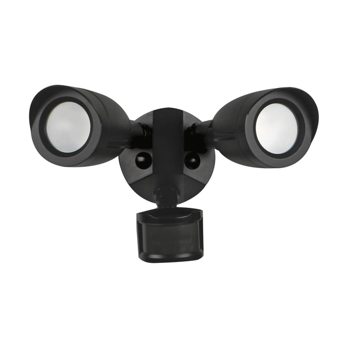 Security Lighting Nuvo 65-713 LED Security Light - Dual Head - Motion Sensor Included - Bronze Finish - 3000K Nuvo