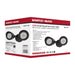 Security Lighting Nuvo 65-714 LED Security Light - Dual Head - Black Finish - 3000K Nuvo