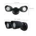 Security Lighting Nuvo 65-714 LED Security Light - Dual Head - Black Finish - 3000K Nuvo