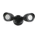 Security Lighting Nuvo 65-714 LED Security Light - Dual Head - Black Finish - 3000K Nuvo