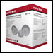 Security Lighting Nuvo 65-716 LED Security Light - Dual Head - White Finish - 4000K Nuvo