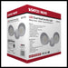 Security Lighting Nuvo 65-716 LED Security Light - Dual Head - White Finish - 4000K Nuvo