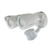 Security Lighting Nuvo 65-717 LED Security Light - Dual Head - Motion Sensor Included - White Finish - 4000K Nuvo