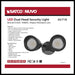 Security Lighting Nuvo 65-718 LED Security Light - Dual Head - Bronze Finish - 4000K Nuvo