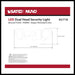 Security Lighting Nuvo 65-718 LED Security Light - Dual Head - Bronze Finish - 4000K Nuvo