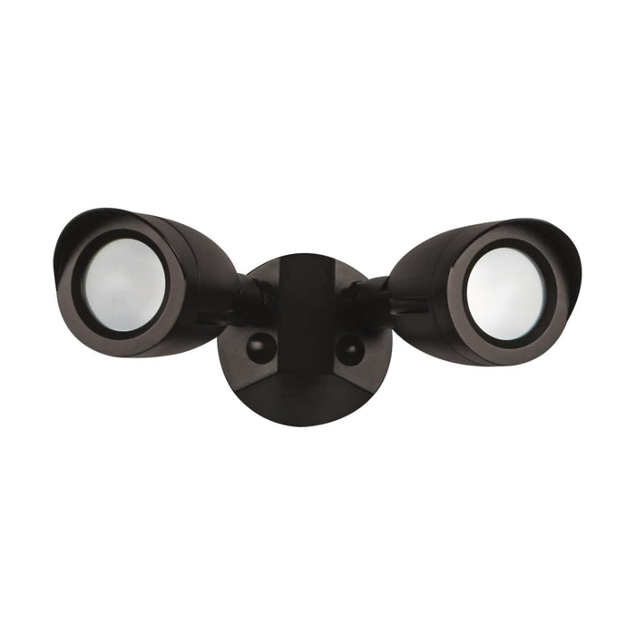 Security Lighting Nuvo 65-718 LED Security Light - Dual Head - Bronze Finish - 4000K Nuvo