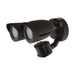Security Lighting Nuvo 65-719 LED Security Light - Dual Head - Motion Sensor Included - Bronze Finish - 4000K Nuvo