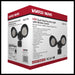 Security Lighting Nuvo 65-719 LED Security Light - Dual Head - Motion Sensor Included - Bronze Finish - 4000K Nuvo
