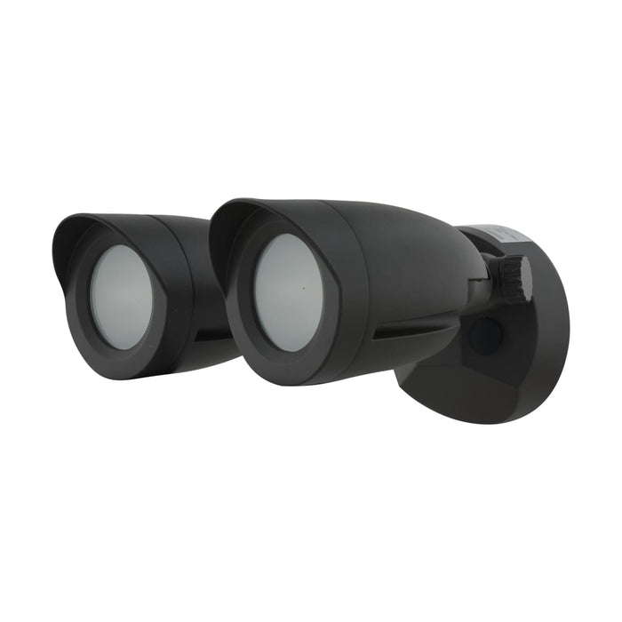 Security Lighting Nuvo 65-720 LED Security Light - Dual Head - Black Finish - 4000K Nuvo