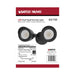 Security Lighting Nuvo 65-720 LED Security Light - Dual Head - Black Finish - 4000K Nuvo