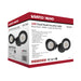 Security Lighting Nuvo 65-720 LED Security Light - Dual Head - Black Finish - 4000K Nuvo