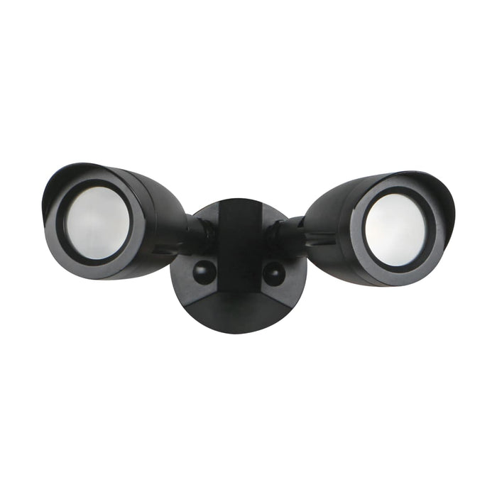 Security Lighting Nuvo 65-720 LED Security Light - Dual Head - Black Finish - 4000K Nuvo