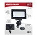 Flood Light Satco 65-725 15 Watt LED DOB Tempered Glass Flood Light - 4000K CCT - Bronze Finish Satco