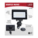 Flood Light Satco 65-726 15 Watt LED DOB Tempered Glass Flood Light - 5000K CCT - Bronze Finish Satco