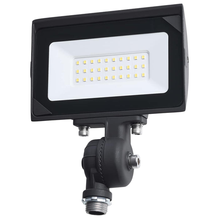 Flood Light Satco 65-726 15 Watt LED DOB Tempered Glass Flood Light - 5000K CCT - Bronze Finish Satco
