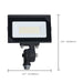 Flood Light Satco 65-727 30 Watt LED DOB Tempered Glass Flood Light - 4000K CCT - Bronze Finish Satco