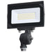 Flood Light Satco 65-727 30 Watt LED DOB Tempered Glass Flood Light - 4000K CCT - Bronze Finish Satco
