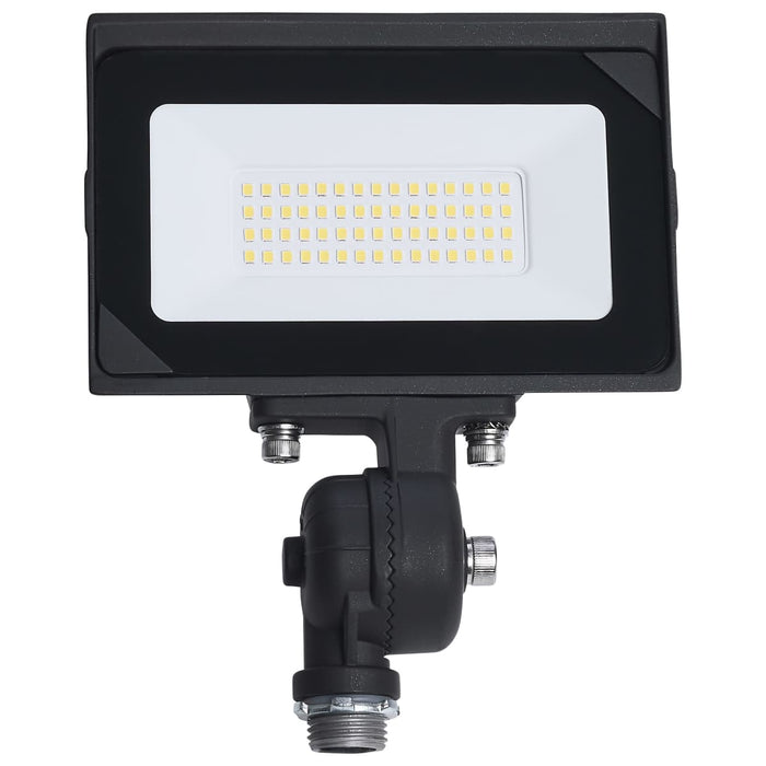 Flood Light Satco 65-728 30 Watt LED DOB Tempered Glass Flood Light - 5000K CCT - Bronze Finish Satco