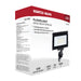 Flood Light Satco 65-729 50 Watt LED DOB Tempered Glass Flood Light - 4000K CCT - Bronze Finish Satco