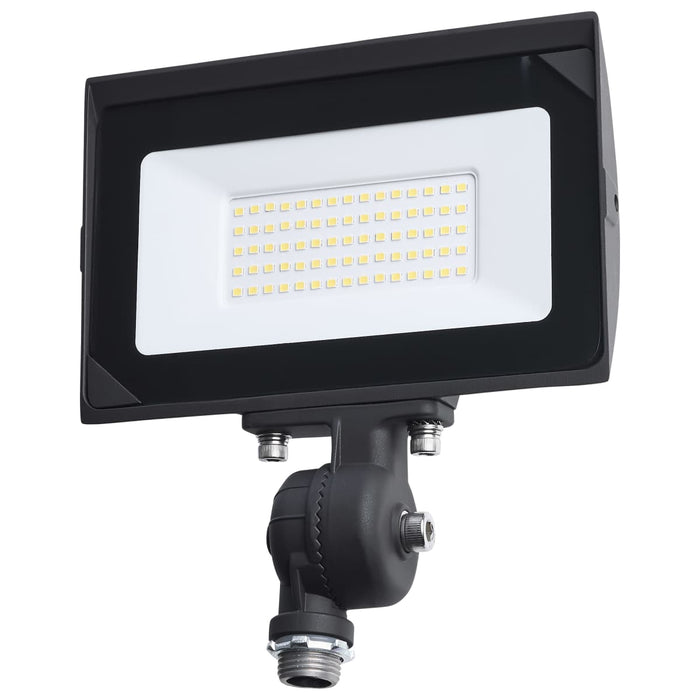 Flood Light Satco 65-730 50 Watt LED DOB Tempered Glass Flood Light - 5000K CCT - Bronze Finish Satco