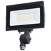 Flood Light Satco 65-730 50 Watt LED DOB Tempered Glass Flood Light - 5000K CCT - Bronze Finish Satco