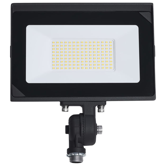 Flood Light Satco 65-731 80 Watt LED DOB Tempered Glass Flood Light - 4000K CCT - Bronze Finish Satco