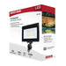 Flood Light Satco 65-731 80 Watt LED DOB Tempered Glass Flood Light - 4000K CCT - Bronze Finish Satco