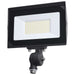 Flood Light Satco 65-731 80 Watt LED DOB Tempered Glass Flood Light - 4000K CCT - Bronze Finish Satco