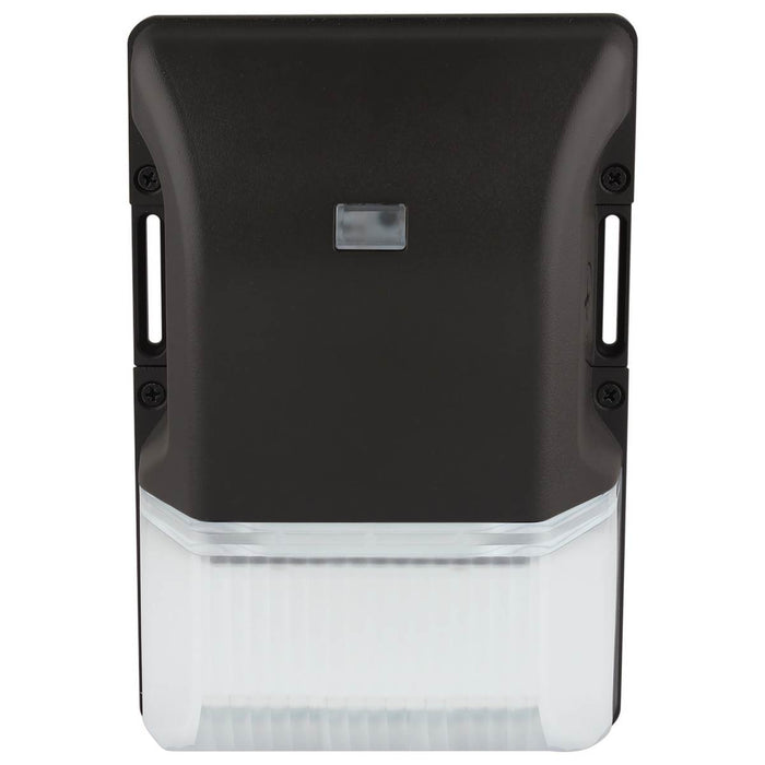 Wall Pack Nuvo 65-747 LED Small Wall Pack - 20W - CCT Selectable 3K/4K/5K - Black Finish - 100-277V Nuvo