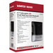 Wall Pack Nuvo 65-747 LED Small Wall Pack - 20W - CCT Selectable 3K/4K/5K - Black Finish - 100-277V Nuvo