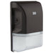 Wall Pack Nuvo 65-747 LED Small Wall Pack - 20W - CCT Selectable 3K/4K/5K - Black Finish - 100-277V Nuvo
