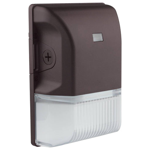 Wall Pack Nuvo 65-748 LED Small Wall Pack - 20W - CCT Selectable 3K/4K/5K - Bronze Finish - 100-277V Nuvo