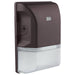 Wall Pack Nuvo 65-748 LED Small Wall Pack - 20W - CCT Selectable 3K/4K/5K - Bronze Finish - 100-277V Nuvo