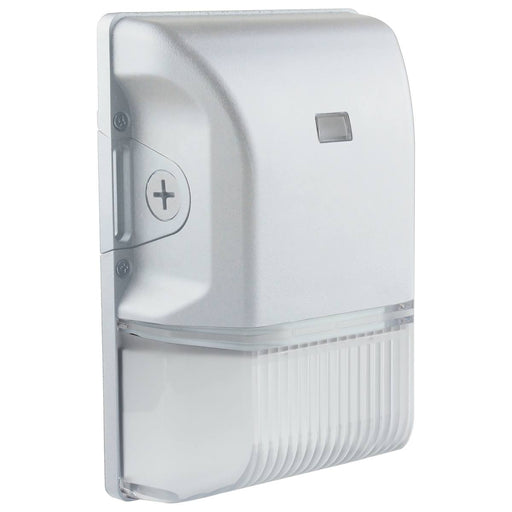 Wall Pack Nuvo 65-749 LED Small Wall Pack - 20W - CCT Selectable 3K/4K/5K - White Finish - 100-277V Nuvo