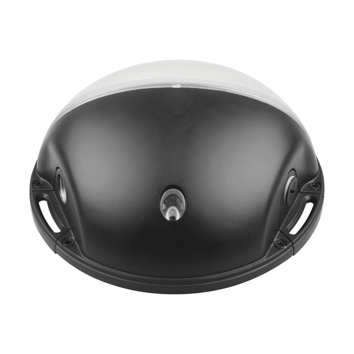 Area Light Nuvo 65-750 LED Small Round Wall Pack - 20W - CCT Selectable - Bypassable Photocell - 120-277 Volt - Black Finish Nuvo