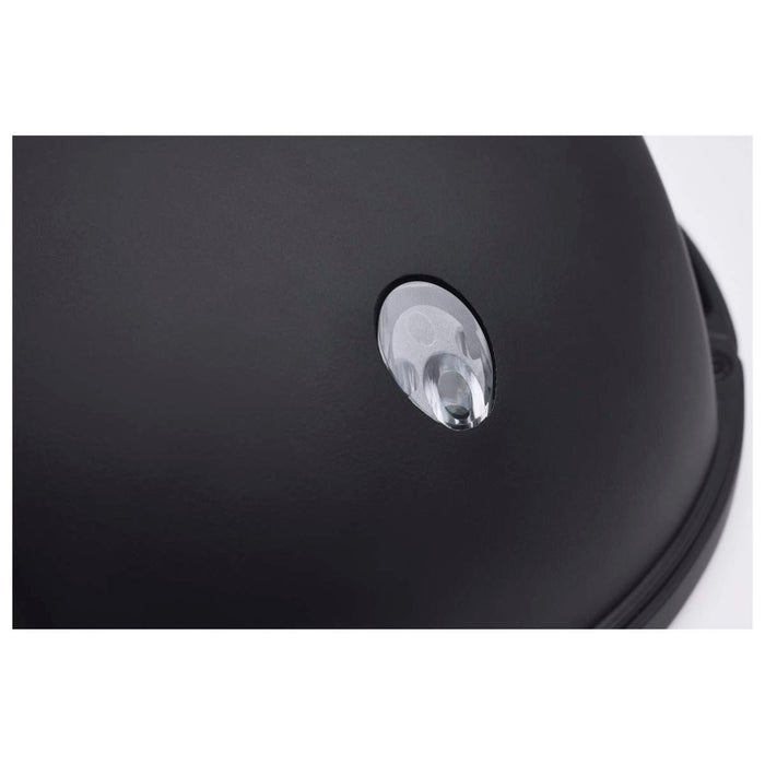 Area Light Nuvo 65-750 LED Small Round Wall Pack - 20W - CCT Selectable - Bypassable Photocell - 120-277 Volt - Black Finish Nuvo