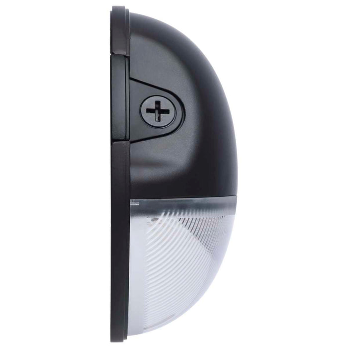 Area Light Nuvo 65-751 LED Small Round Wall Pack - 20W - CCT Selectable - Bypassable Photocell - 120-277 Volt - Bronze Finish Nuvo