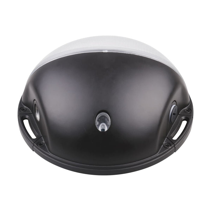 Area Light Nuvo 65-751 LED Small Round Wall Pack - 20W - CCT Selectable - Bypassable Photocell - 120-277 Volt - Bronze Finish Nuvo
