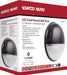 Area Light Nuvo 65-751 LED Small Round Wall Pack - 20W - CCT Selectable - Bypassable Photocell - 120-277 Volt - Bronze Finish Nuvo