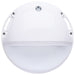 Area Light Nuvo 65-752 LED Small Round Wall Pack - 20W - CCT Selectable - Bypassable Photocell - 120-277 Volt - White Finish Nuvo