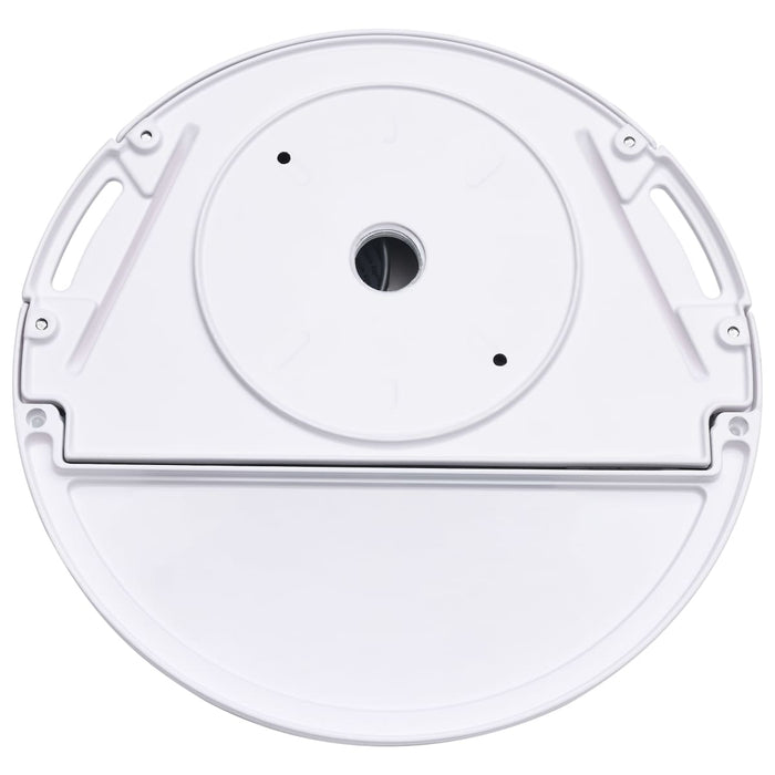 Area Light Nuvo 65-752 LED Small Round Wall Pack - 20W - CCT Selectable - Bypassable Photocell - 120-277 Volt - White Finish Nuvo