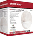 Area Light Nuvo 65-752 LED Small Round Wall Pack - 20W - CCT Selectable - Bypassable Photocell - 120-277 Volt - White Finish Nuvo