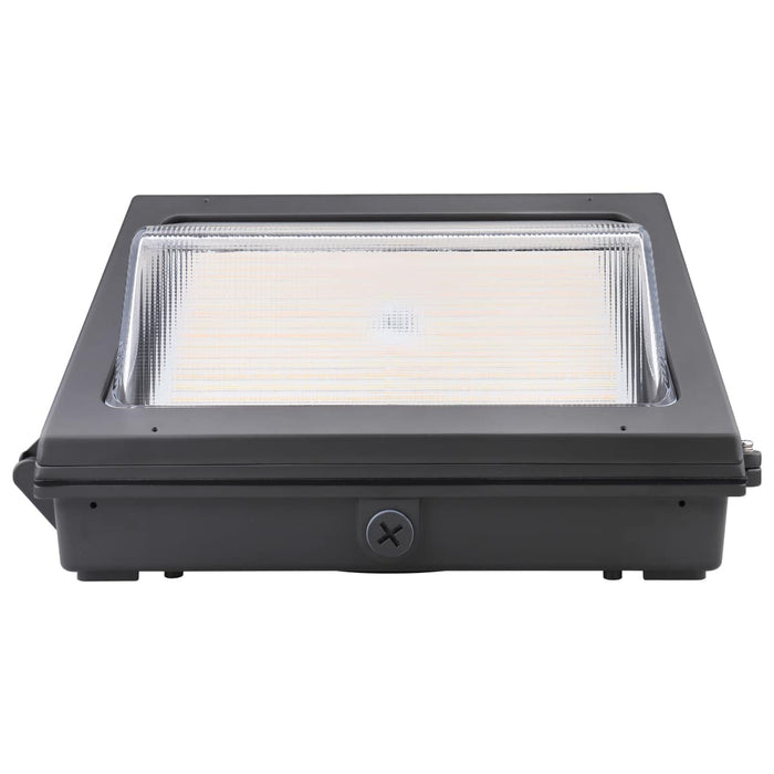 Wall Pack Nuvo 65-754 Emergency Architectural LED Wall Pack - CCT Selectable 3K/4K/5K - Wattage Adjustable - Bypassable Photocell - 120-277 Volt - Bronze Finish Nuvo