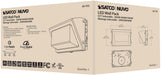 Wall Pack Nuvo 65-755 CCT and Wattage Adjustable LED Wall Pack - Integrated Bypassable Photocell - CCT Selectable from 3000, 4000 or 5000K - Wattage Selectable from 29, 40, or 60 Watt - 120-277 Volt - Bronze Finish Nuvo